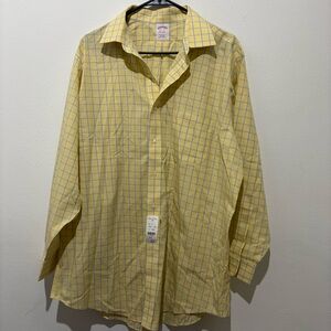 NWT Brooks Brothers Plaid Shirt Size 16.5